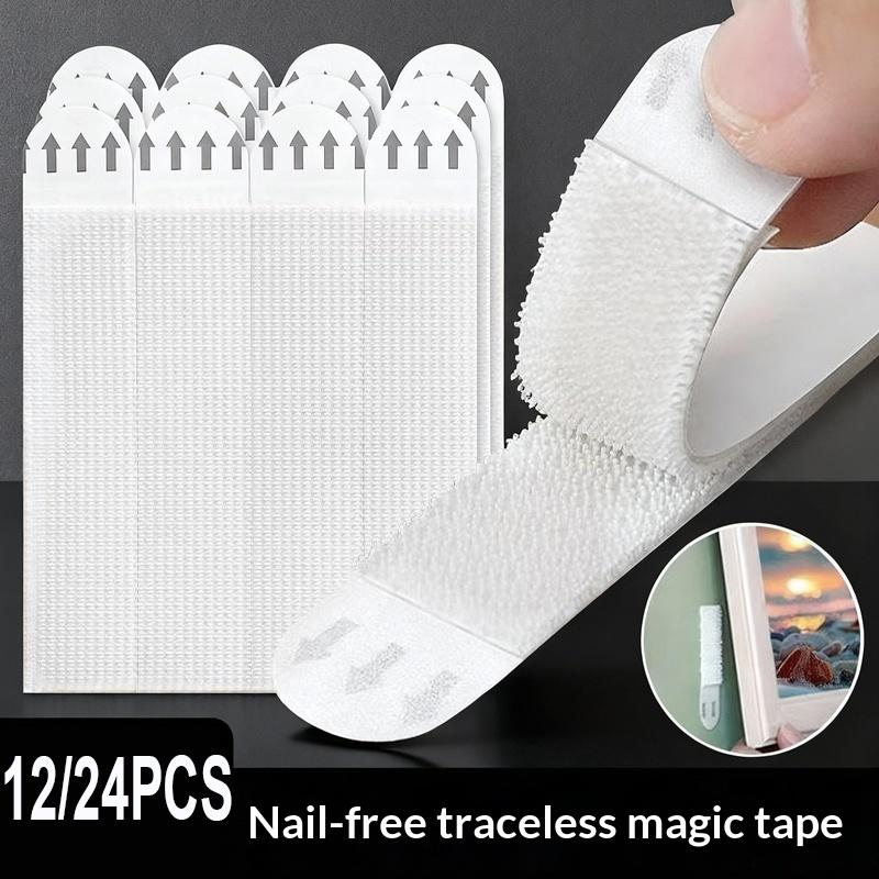 Picture Hanging Strip - 12/24 комплекта двусторонних клейких лент для