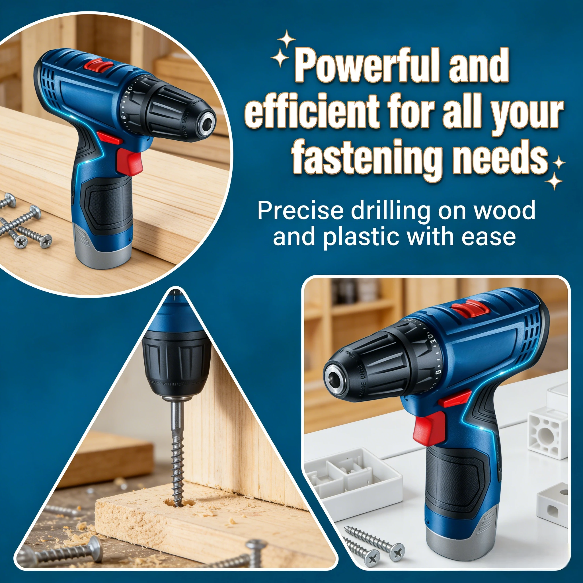 Home Improvements - Аккумуляторная дрель-шуруповерт Bosch GSR 120-LI 12В,