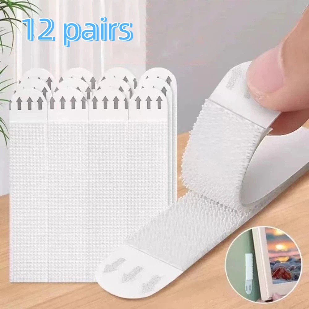 12 пар прочных клейких лент дл – обзор и цена Picture Hanging Strip